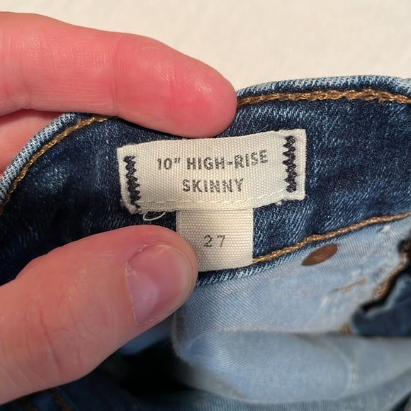 Madewell High Rise Skinny Jean - Picture 3 of 4